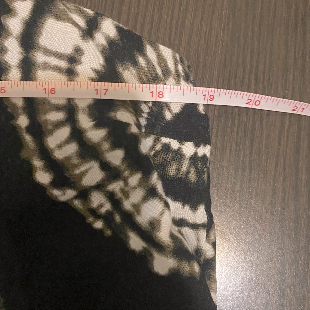 Forever 21 Black & White Tie Dye Sun Dress - Picture 9 of 11